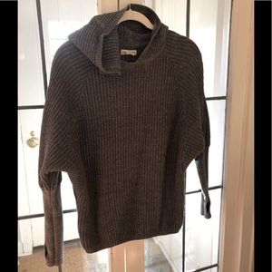 Artisan NY Gray Hooded Sweatshirt S w/ Thumb Holes